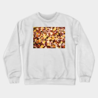 leaves in the fall Crewneck Sweatshirt